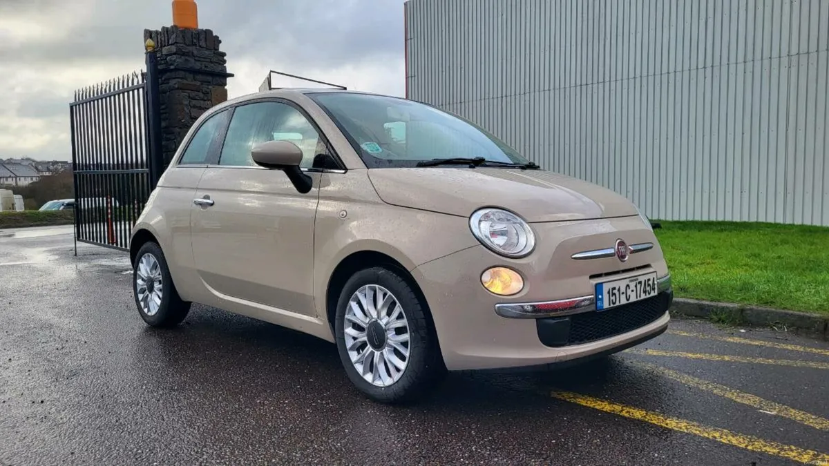 Fiat 500 lounge beige (rare colour) - Image 1
