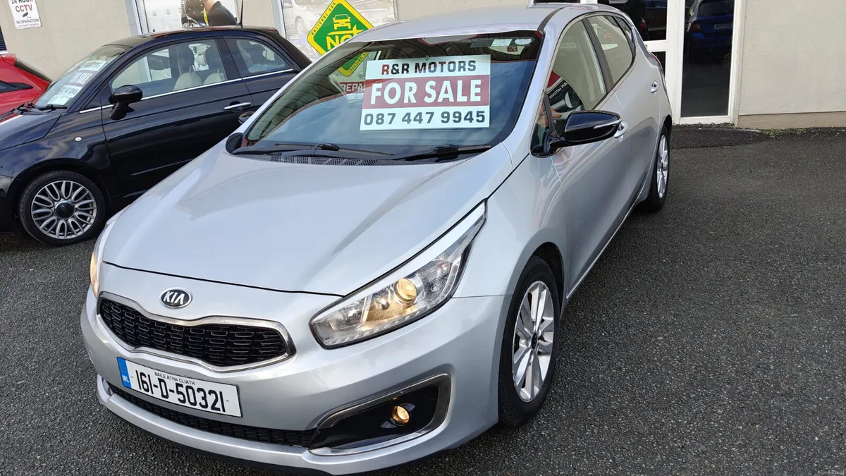 Kia Ceed 2016 1.6 Diesel Good Spec New Nct 2/28 - Image 1