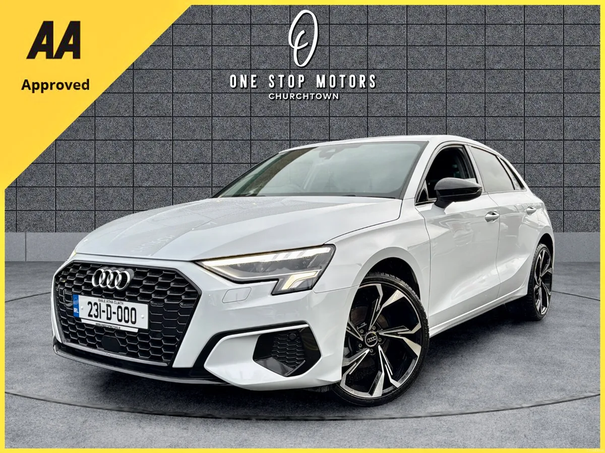 2023 Audi A3 1.0TFSI *ADVANCED BLACK ED* HUGE SPEC - Image 1