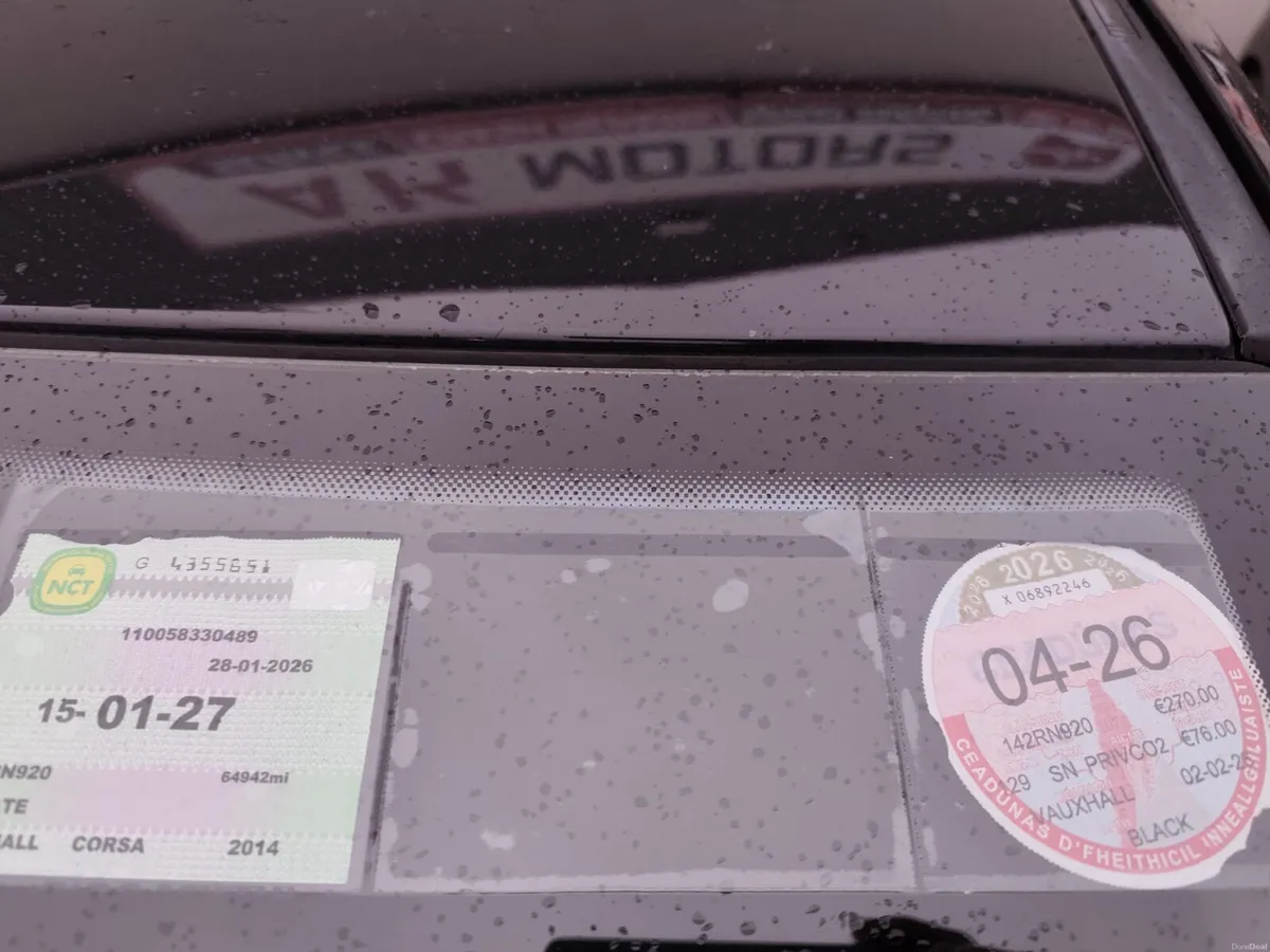 Vauxhall Corsa 142 1.2 Petrol Low Mill New Nct Tax - Image 4