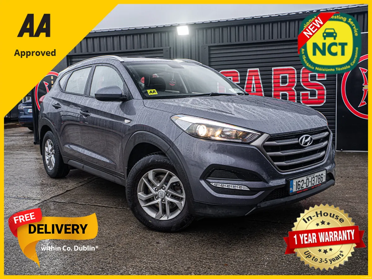 162 Tucson 1.7d/1 owner/New NCT/1yr warranty - Image 1