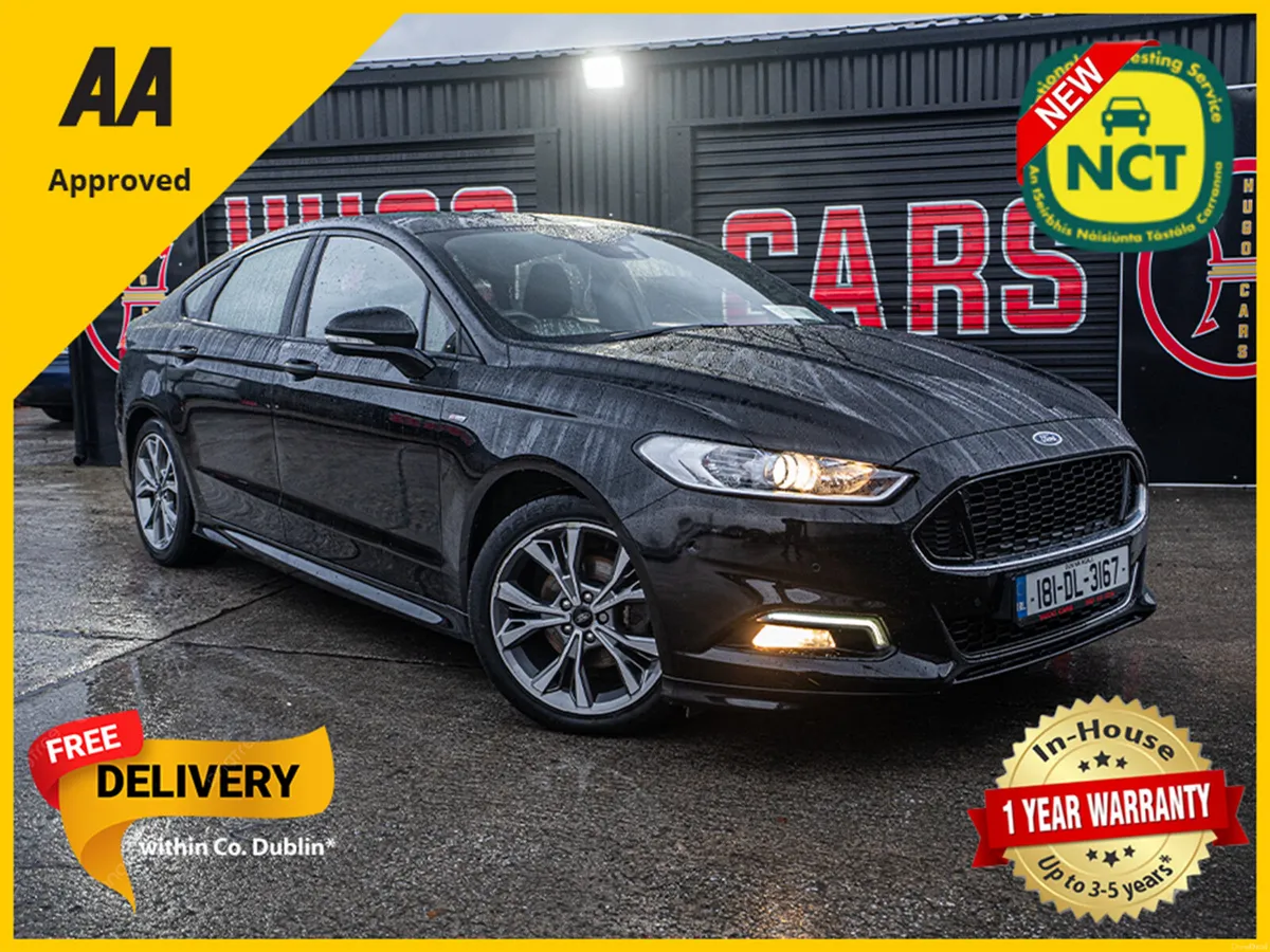 2018 Mondeo ST-Line 2.0d/New NCT/1yr warranty - Image 1