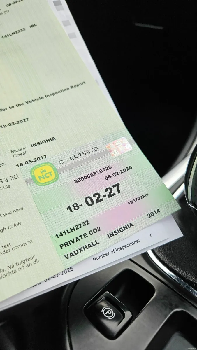 Vauxhall Insignia 2014 nct 02/27 - Image 3