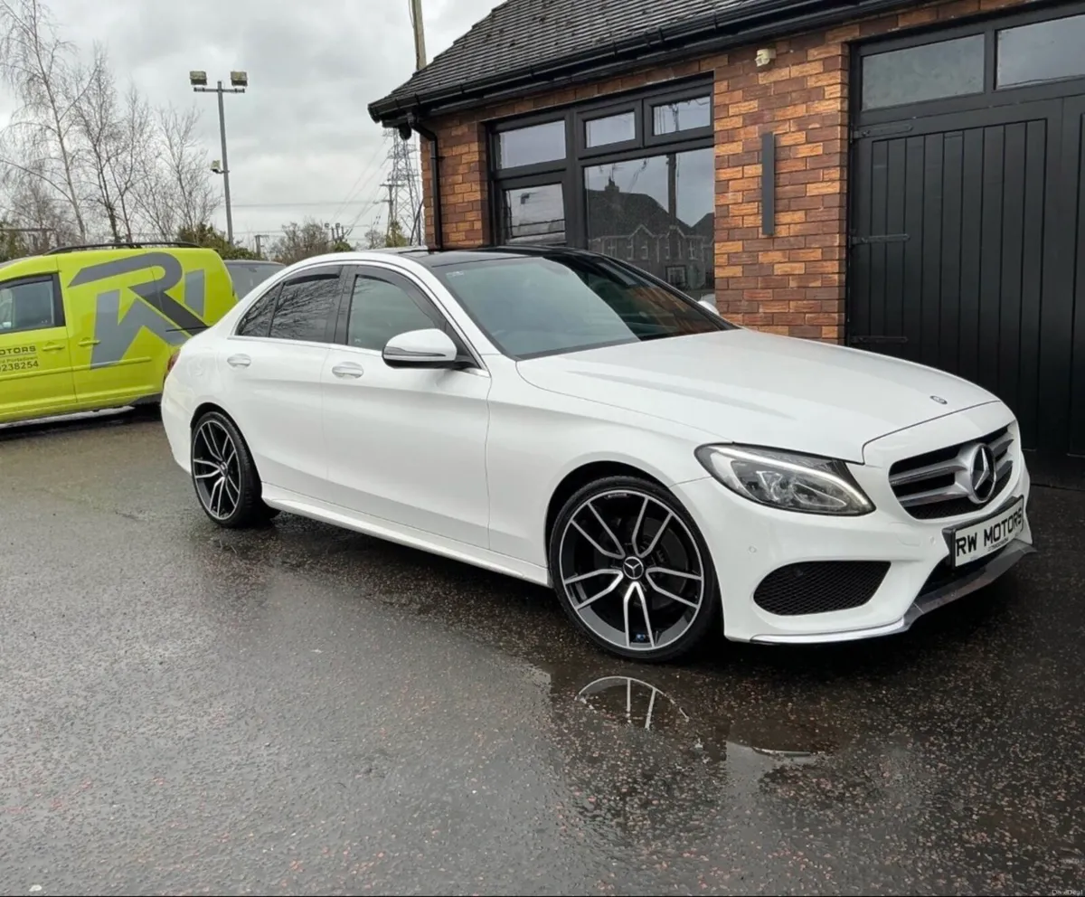 2016 Mercedes C-Class C220 BlueTEC AMG PANROOF - Image 1