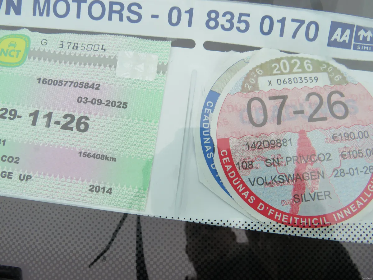 Volkswagen up! 2014 NCT & TAX NEW BELT KIT - Image 3