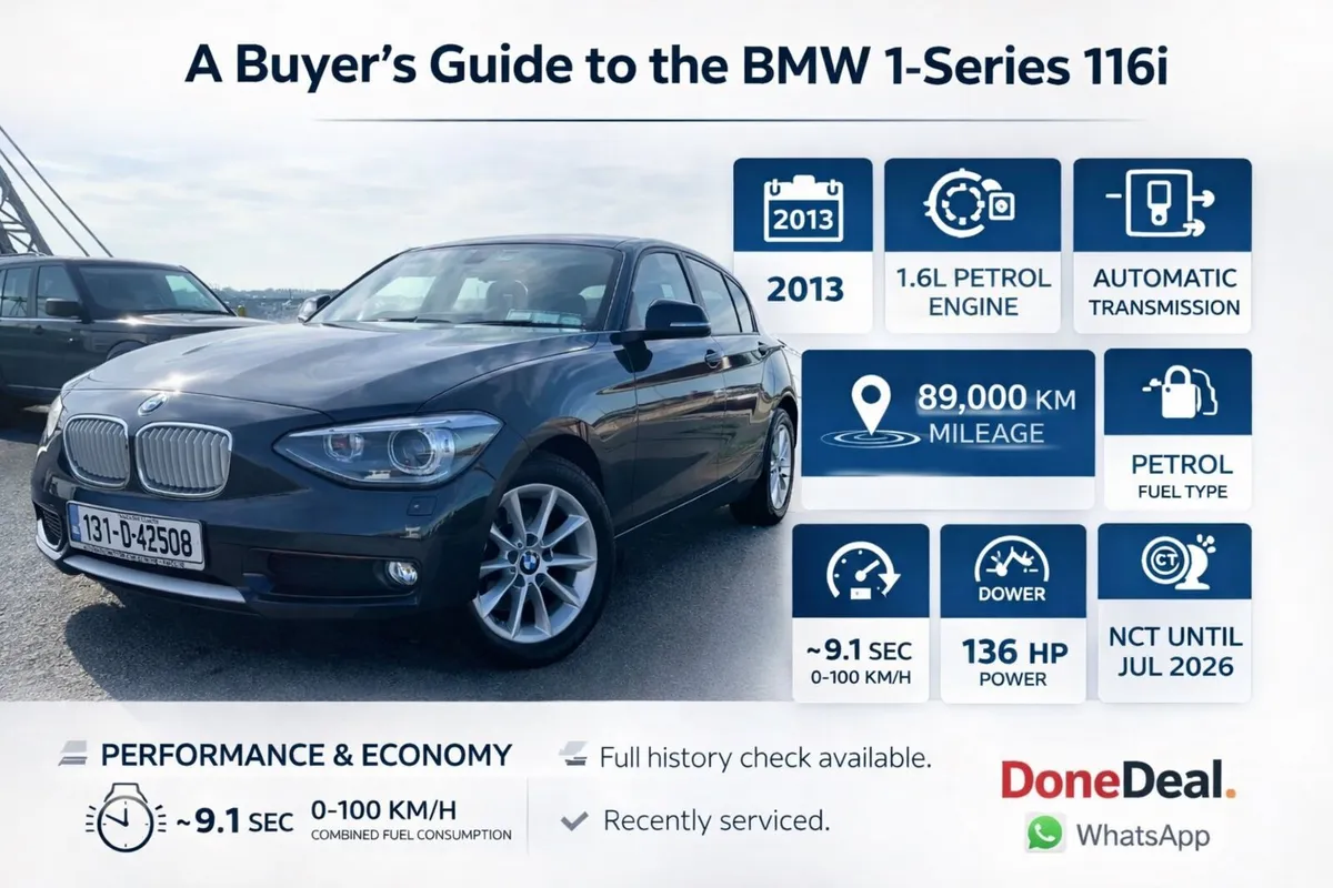 131 BMW 1-SERIES 116i 136HP 1.6L AUTOMATIC - Image 1