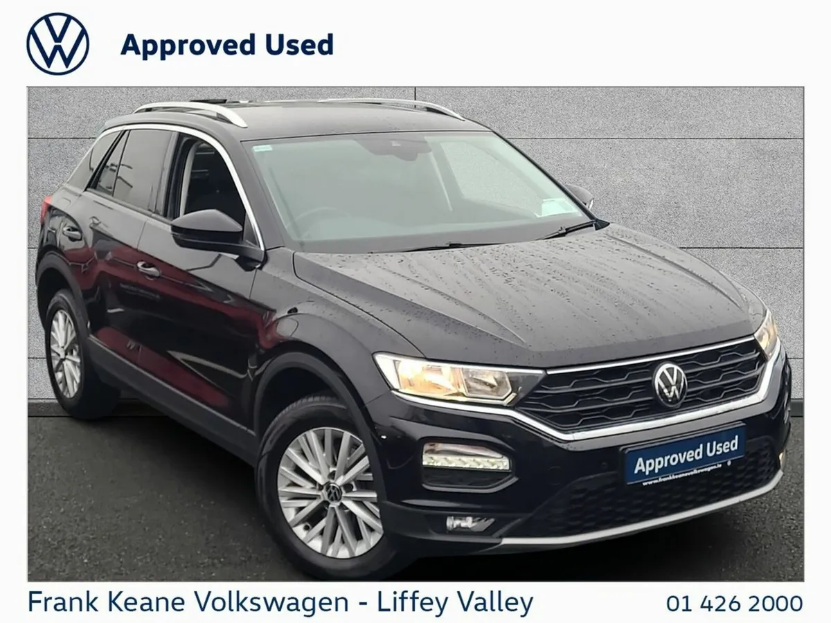 Volkswagen T-Roc DESIGN 1.0 TSI 110BHP *CARPLAY & - Image 1