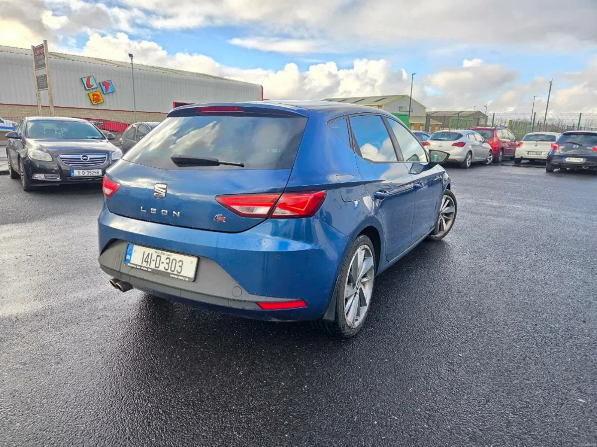SEAT LEON FR 2014 2.0 Diesel Stunning Blue NCT & T - Image 3