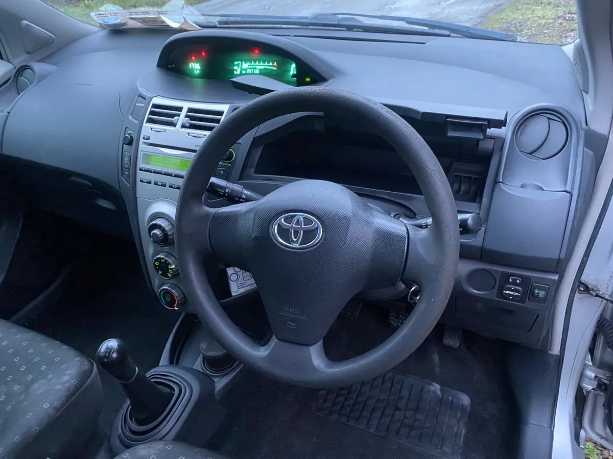 2008 TOYOTA YARIS 1 LITRE NCTD 1/27 €2650 - Image 2