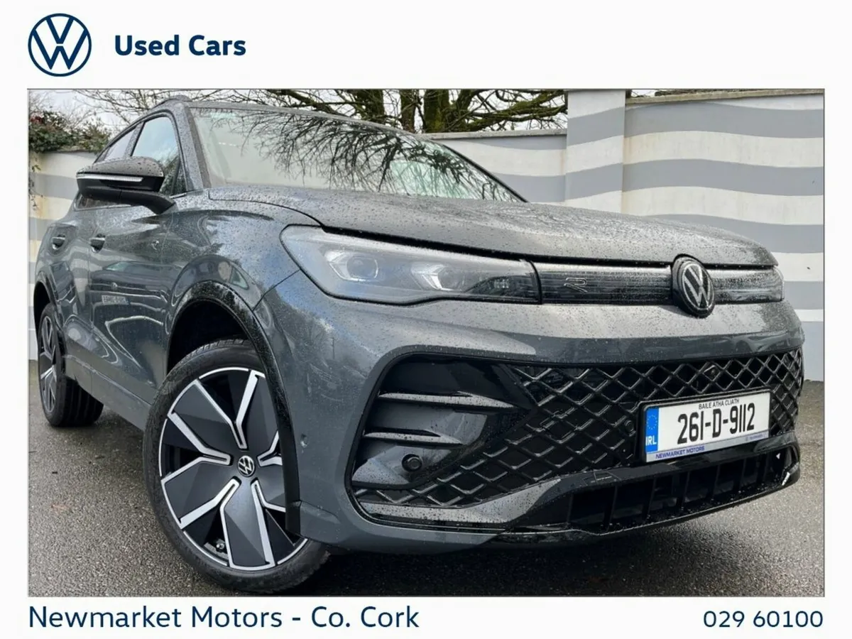 Volkswagen Tiguan R-LINE 1.5 PHEV DSG 204BHP BLACK - Image 1