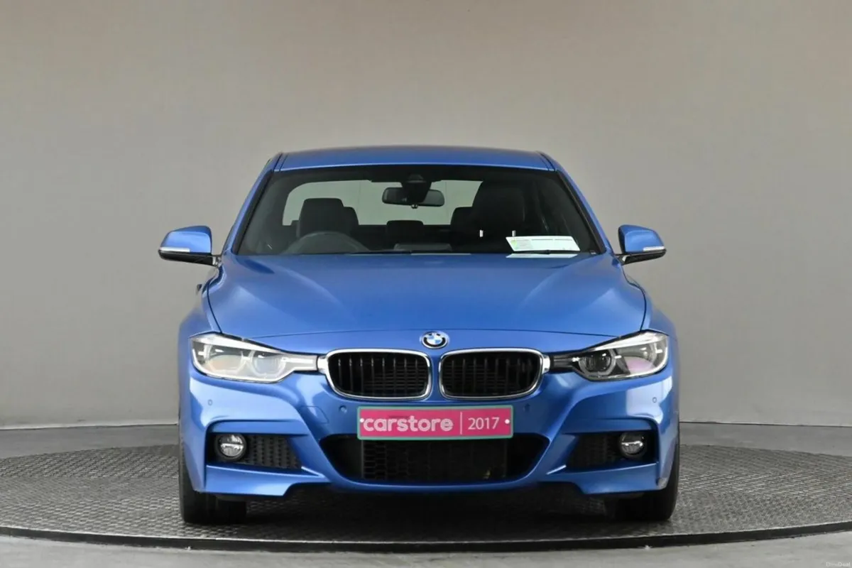 BMW 3-Series 330E M SPORT F30 **BLACK LEATHER**HUP - Image 2