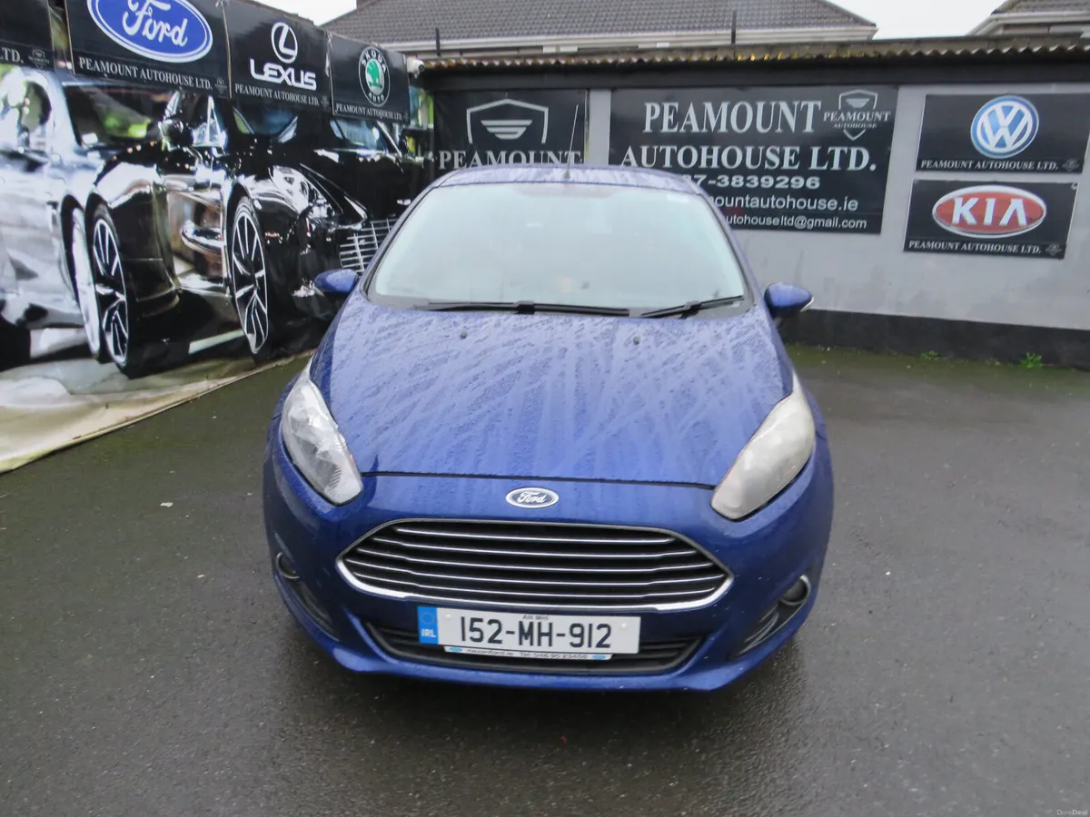 Ford Fiesta 2015 5DR 1.25 PETROL ZETEC BLUE MET - Image 3