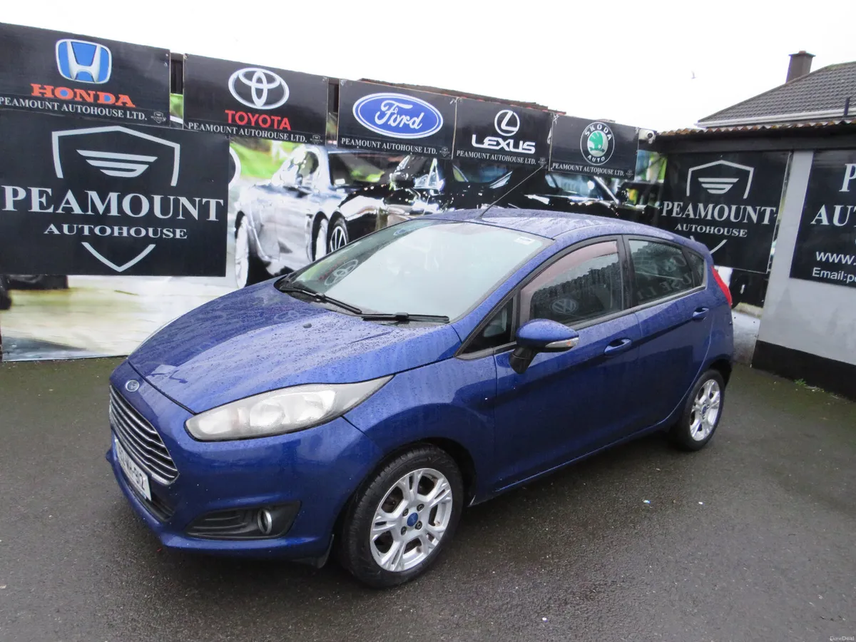 Ford Fiesta 2015 5DR 1.25 PETROL ZETEC BLUE MET - Image 1