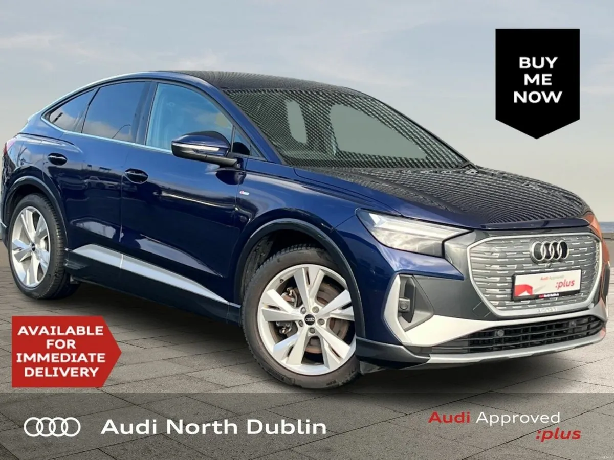 Audi Q4 e-tron 40 S Line €500 FINANCE CONTRIBUTION - Image 1
