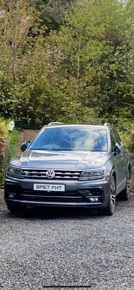 Grey VW Tiguan 2.0 TDI 4Motion R-LINE 5dr DSG - Image 1