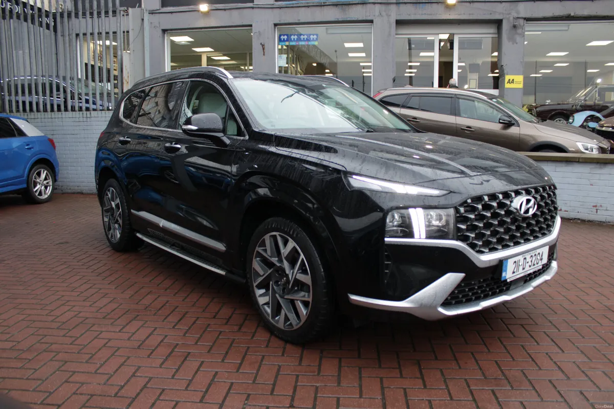 Hyundai Santa Fe 2021 BLACK - Image 1
