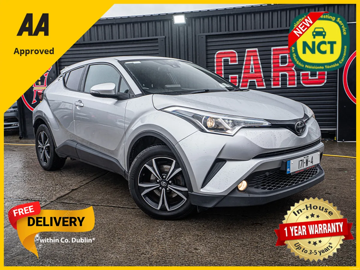 2017 Toyots C-HR 1.2/Irish/New NCT/1yr warranty - Image 1