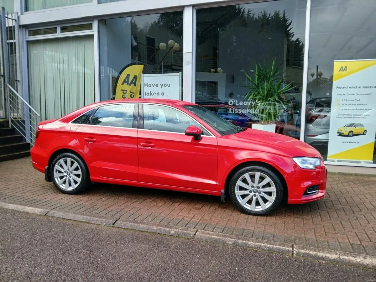 Audi A3 1.6TDI 116 SE SALOON, Tango Red, 2 owners, - Image 1