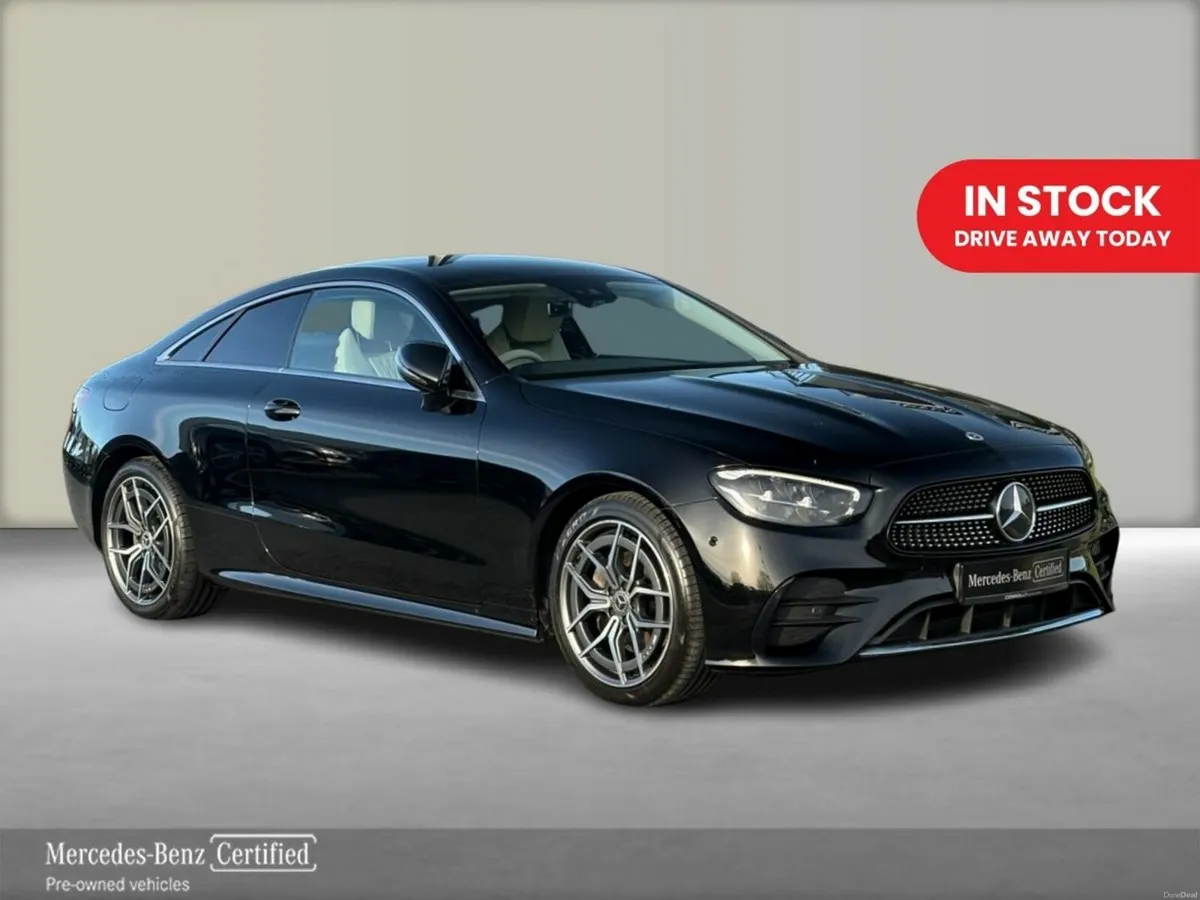 Mercedes-Benz E-Class E220d Coupe AMG Line €604pm - Image 1