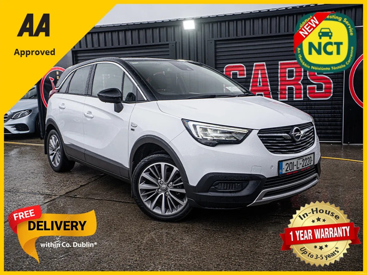 2020 Opel Crossland X 1.2/New NCT/1yr warranty - Image 1