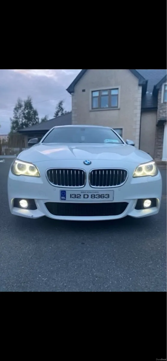 Alpine White 5 series Bmw Msport - Image 2