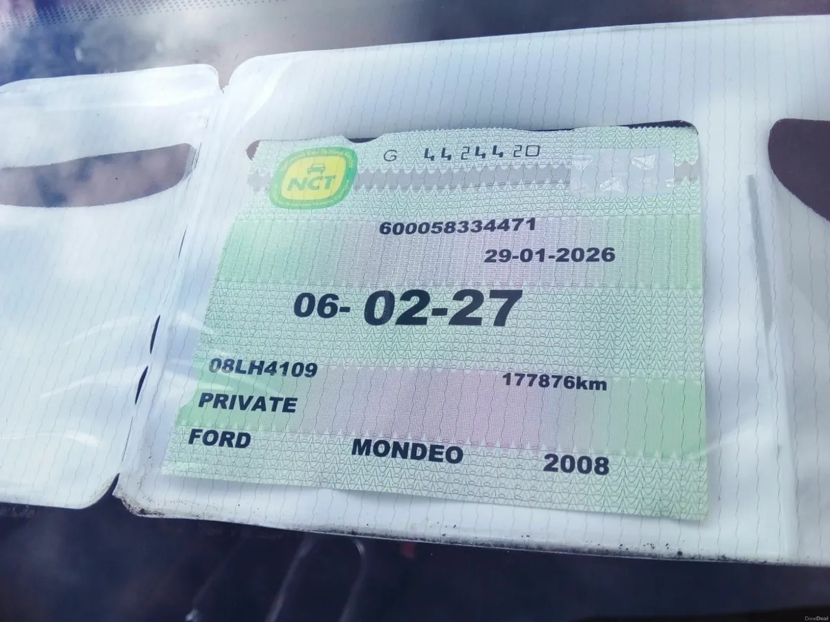 2008 FORD MONDEO NCTD 02/27 - Image 3