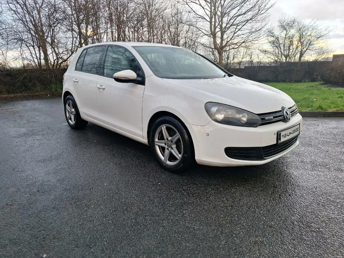 2012 VW Golf 1.6 Tdi Ncted and taxed - Image 1