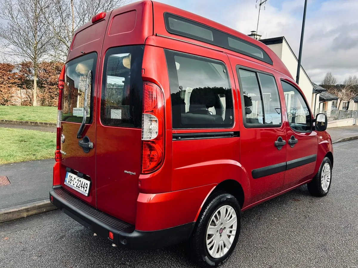 FIAT DOBLO HIGH ROOF WHEELCHAIR RAMP - Image 4