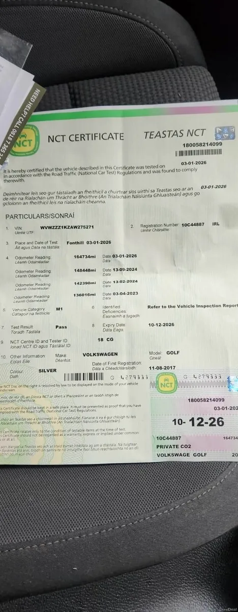 Volkswagen Golf 2010  1.6 diesel (Automatic) - Image 2