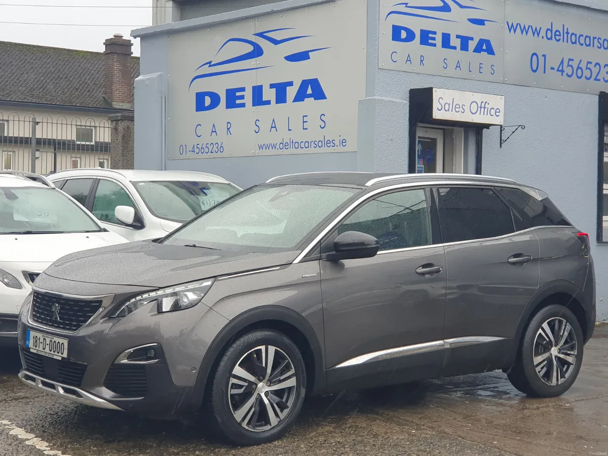 2018 PEUGEOT 3008 GT-LINE 1.2 PETROL NCT 02/28 - Image 1