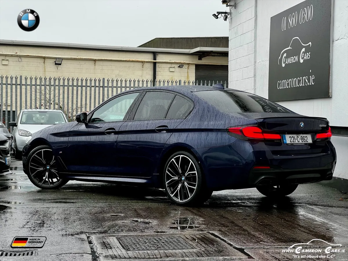 BMW 520d MSPORT ROYAL BLUE ONE OWNER FMSH - Image 4