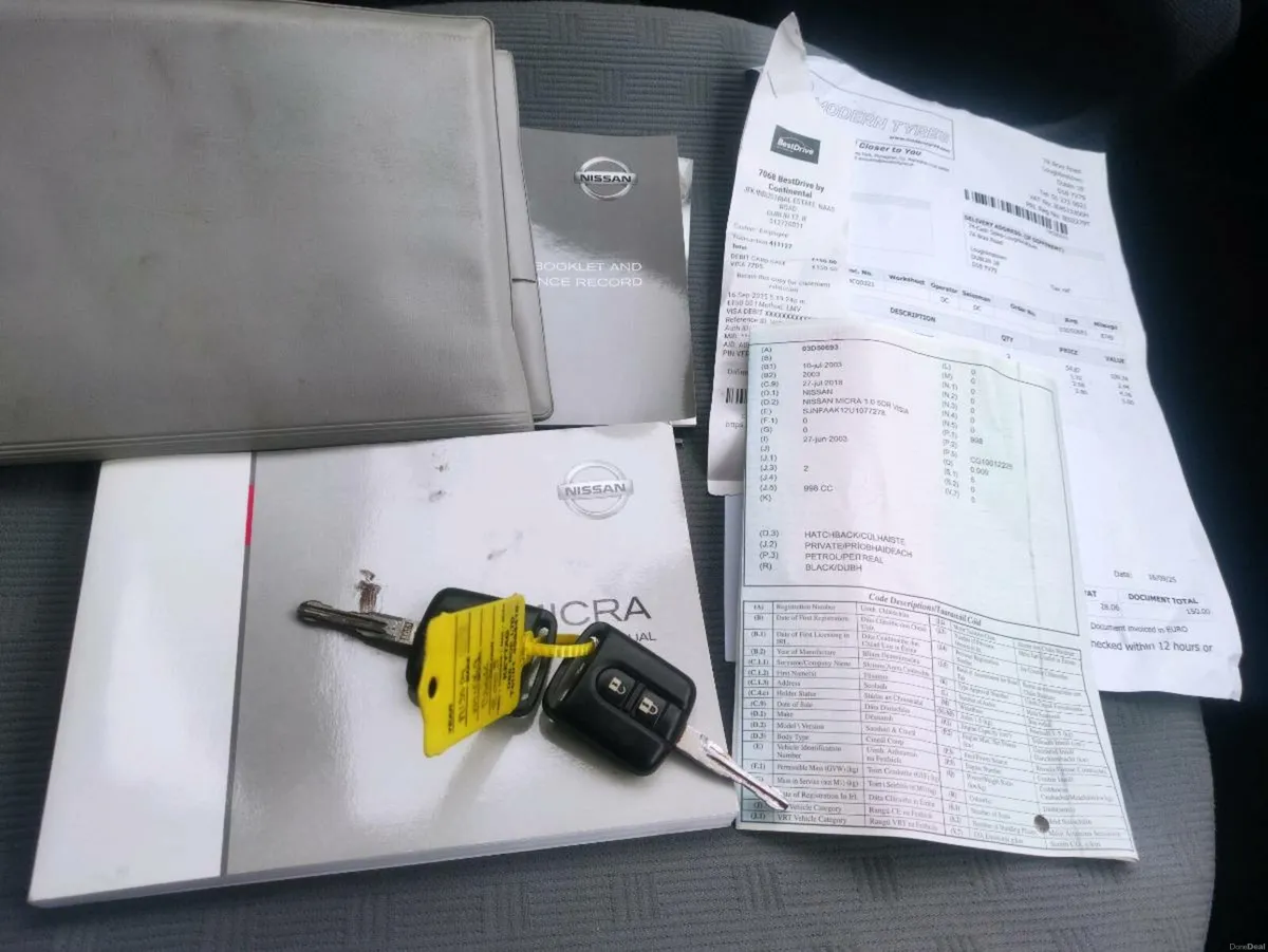 Nissan Micra taxed low mileage - Image 3