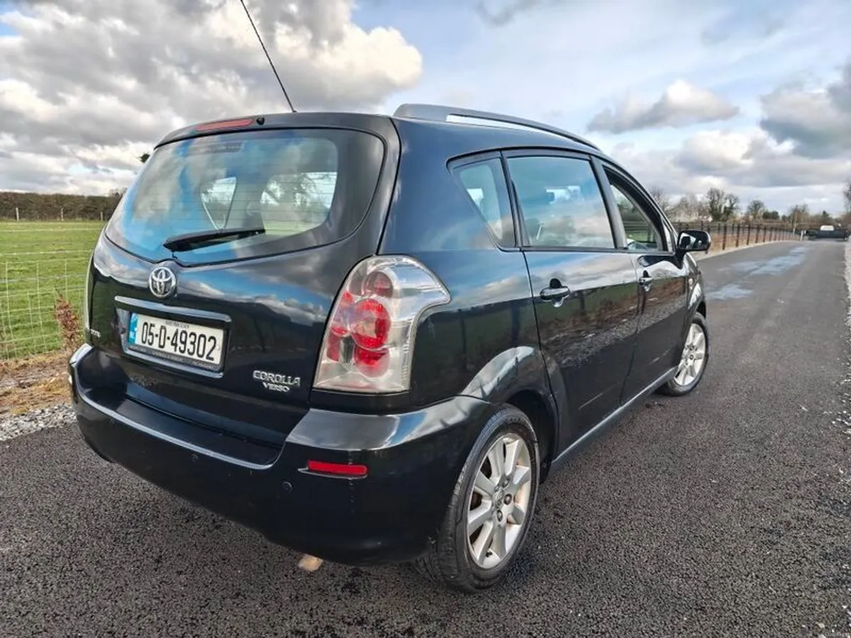 2005 Toyota Corolla Verso 1.6 (Tax 04/26 NCT 09/26 - Image 2