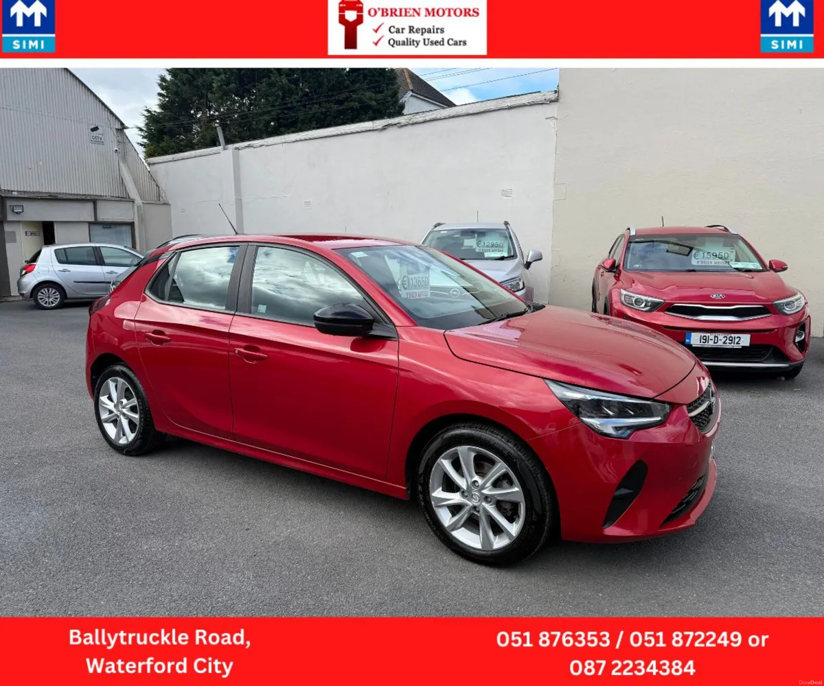 2020 Opel Corsa, Cherry Red, 1.2 Petrol, 5 Door... - Image 4