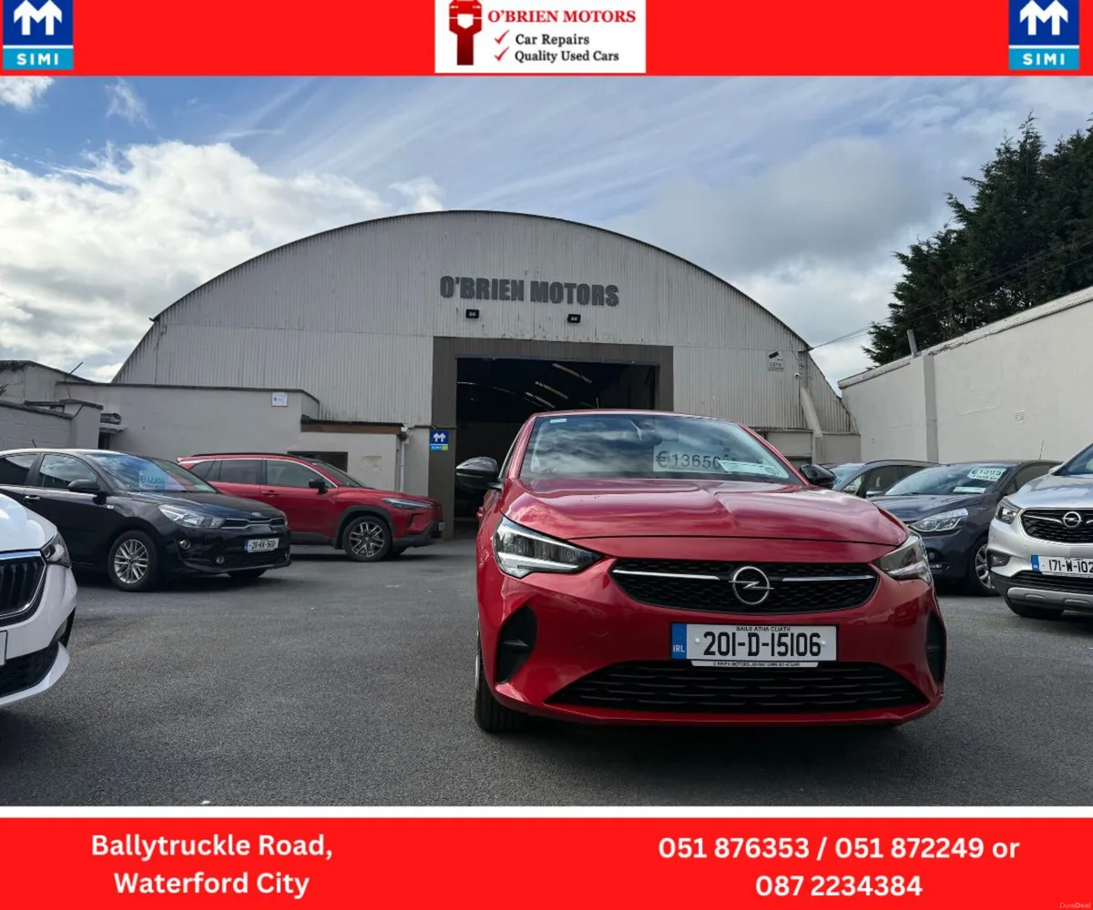 2020 Opel Corsa, Cherry Red, 1.2 Petrol, 5 Door... - Image 1