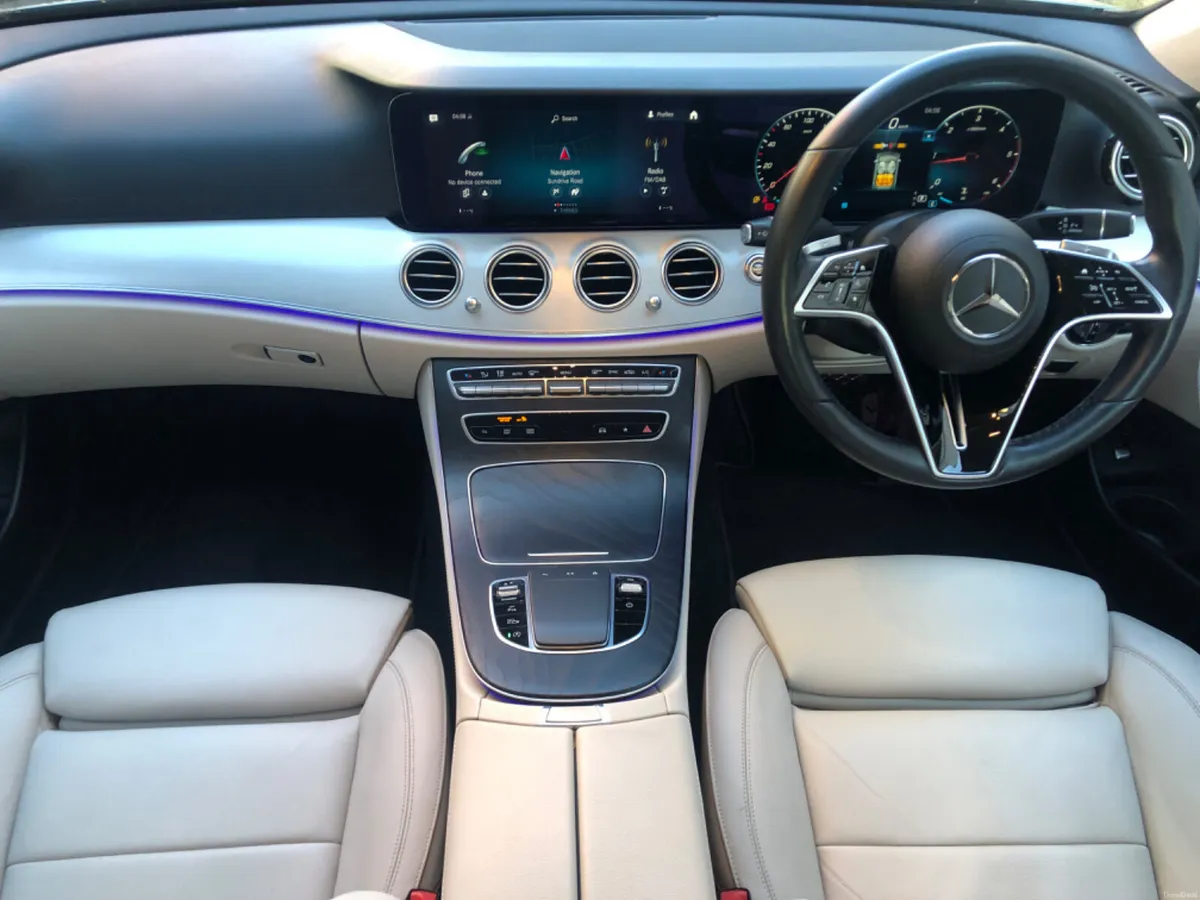 2020 MERCEDES E220 AMG NIGHT EDITION IVORY LTHR - Image 2