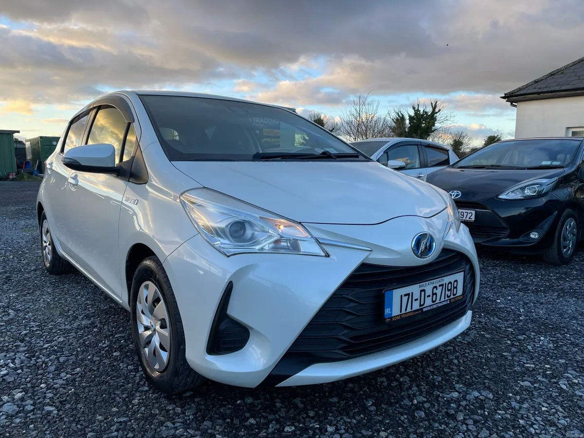 Toyota Vitz 2017🚗 Hybrid “Push Start” - Image 1
