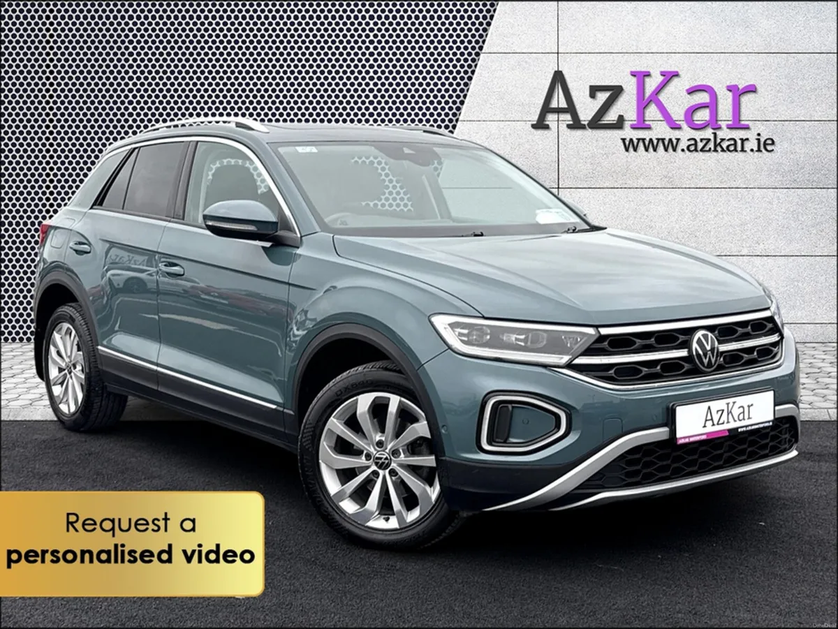 Volkswagen T-Roc 2022 STYLE 1.0TSI 110BHP €122 PW - Image 1