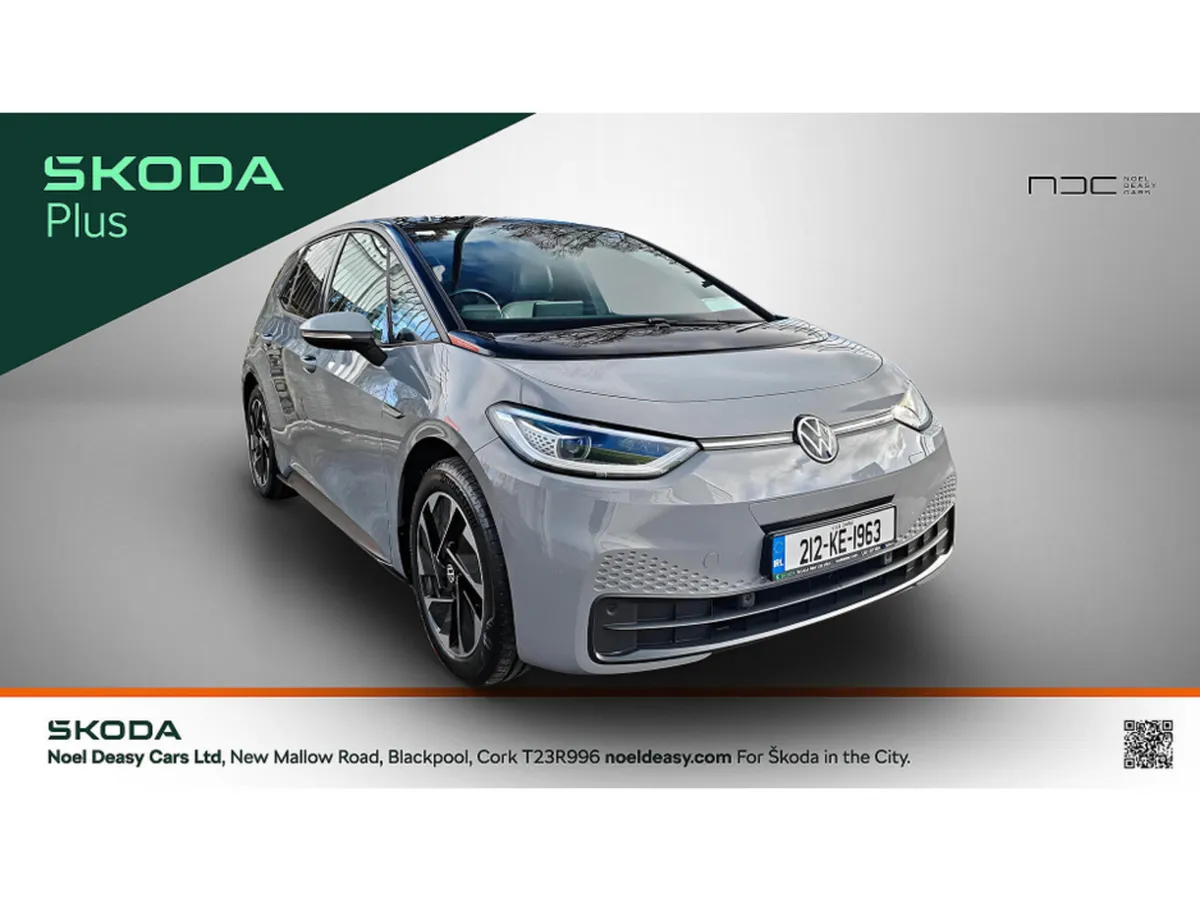 Volkswagen ID.3 PRO 107 KW Family 58KWH 145 BHP- A - Image 1