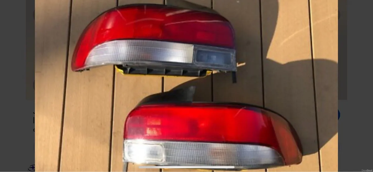 Subaru GC8 STi rear lights / BMW spoilers - Image 2