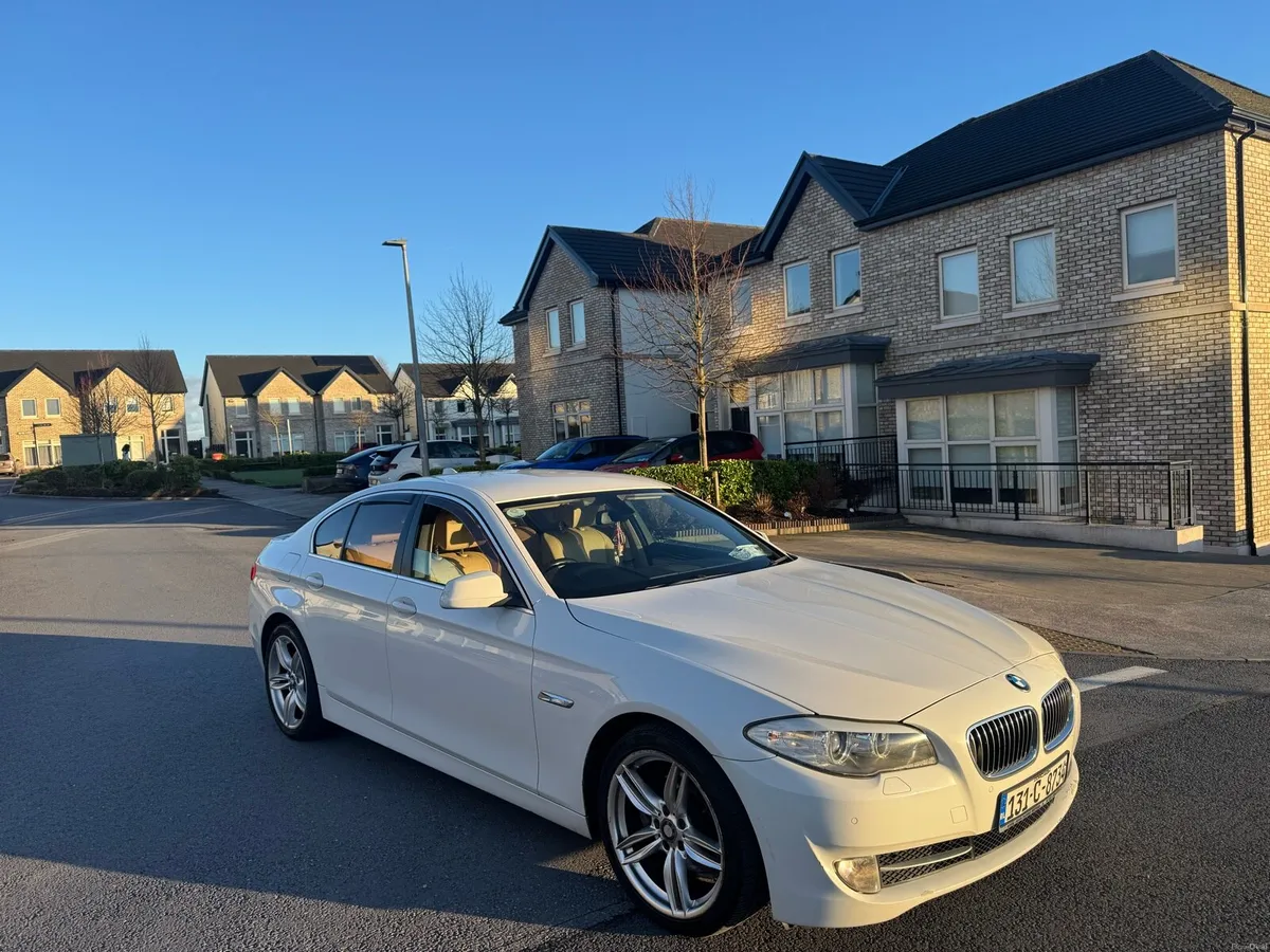 BMW F10 ALPHINE WHITE NCT&TAX €5950 2013 automatic - Image 1