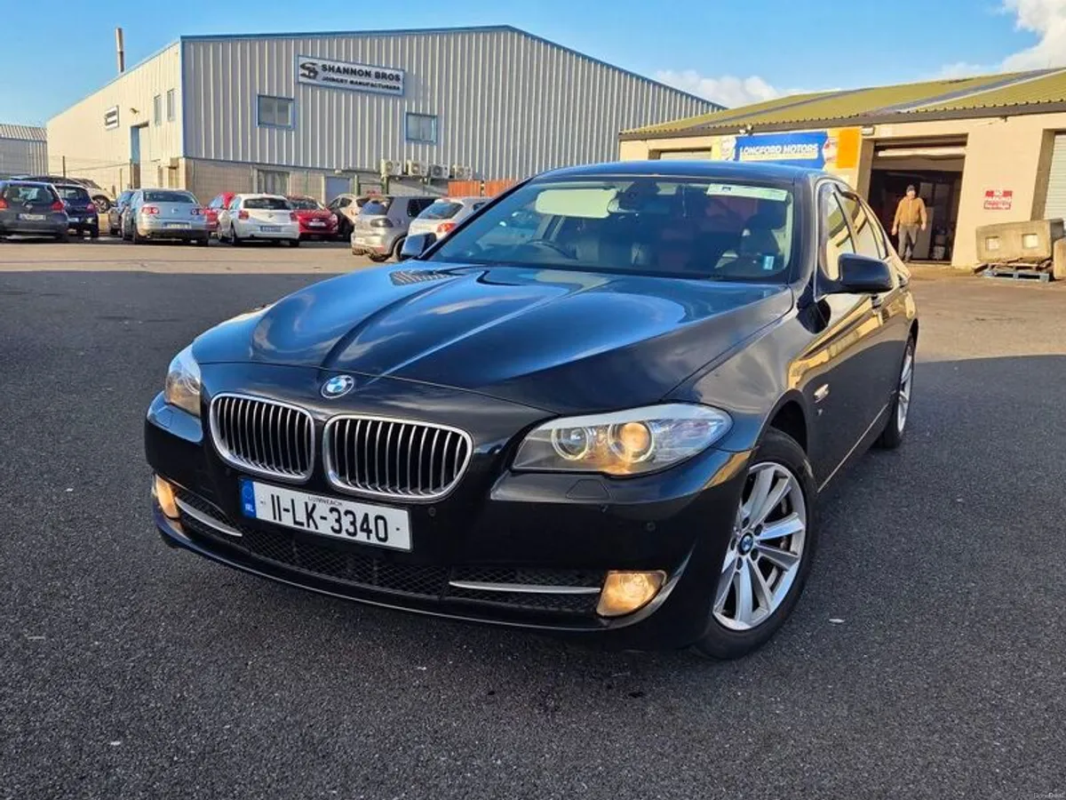 BMW 2011 Automatic 520D Black NCT & Taxed - Image 1
