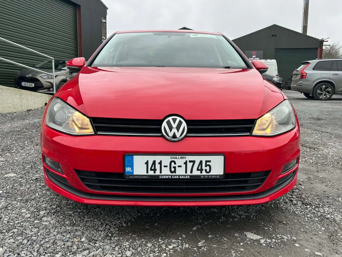 2014 VW GOLF NCT 7-26 TAX 4-26 1.6 TDI - Image 1
