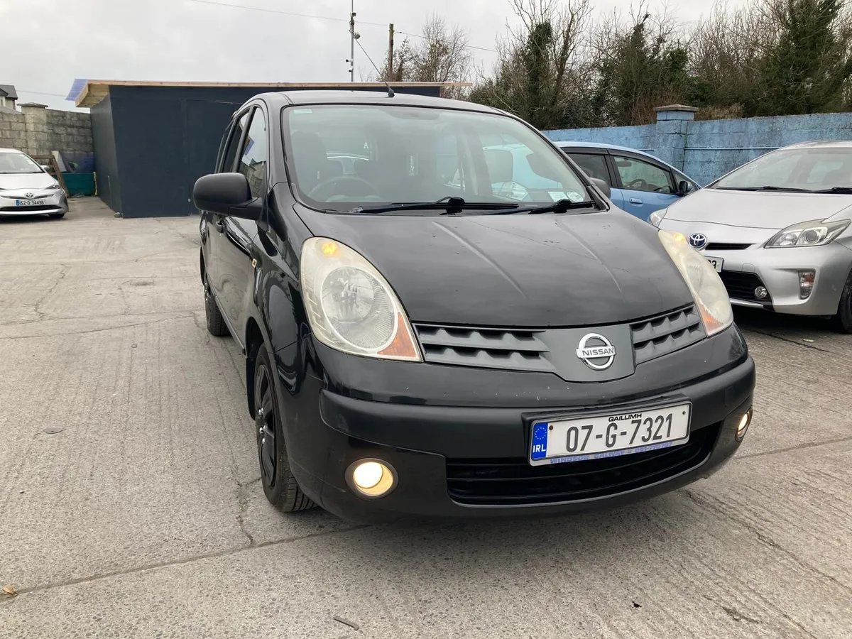 07 Nissan note new nct03/27 80k km - Image 1