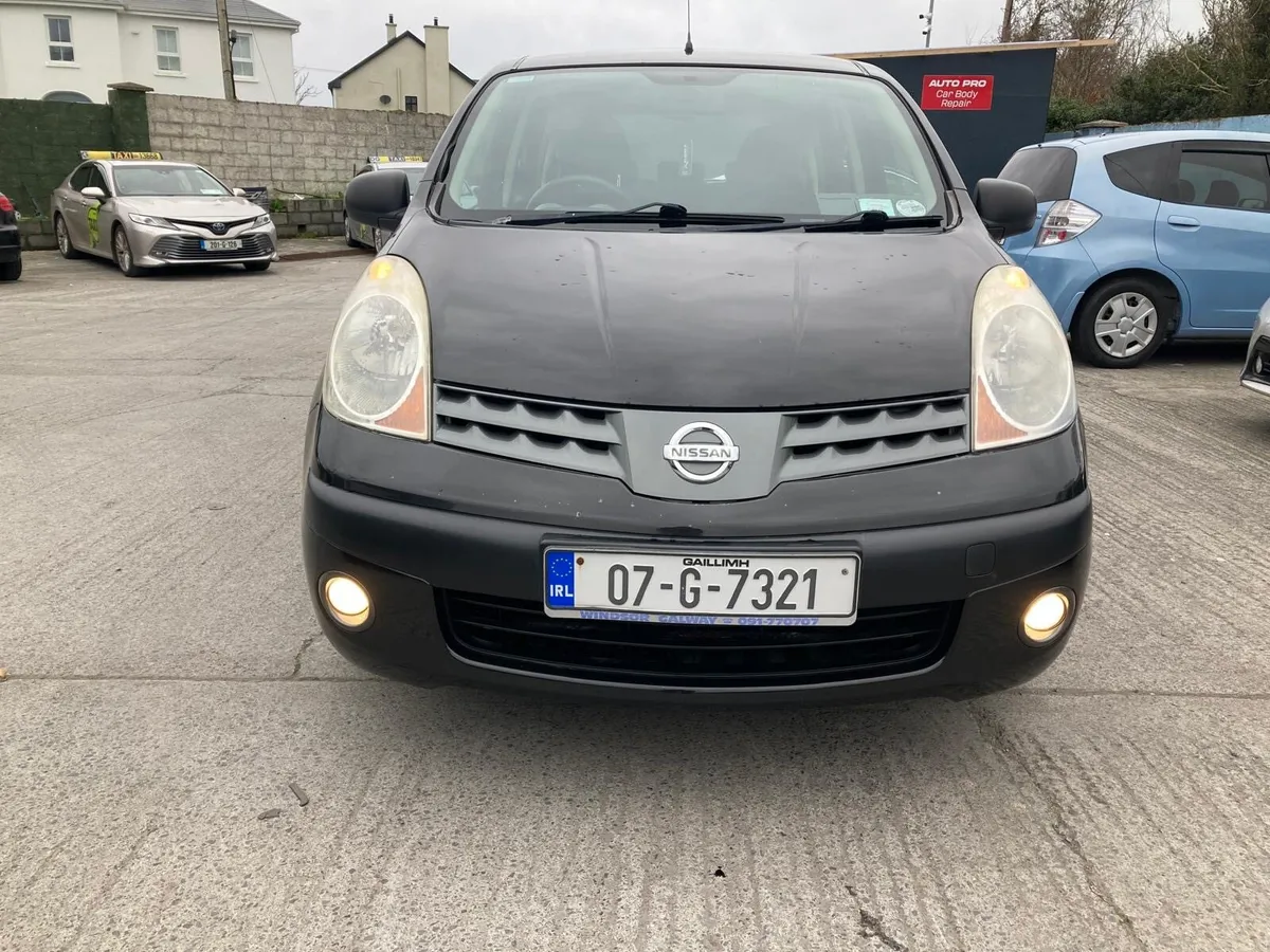 07 Nissan note new nct03/27 80k km - Image 2