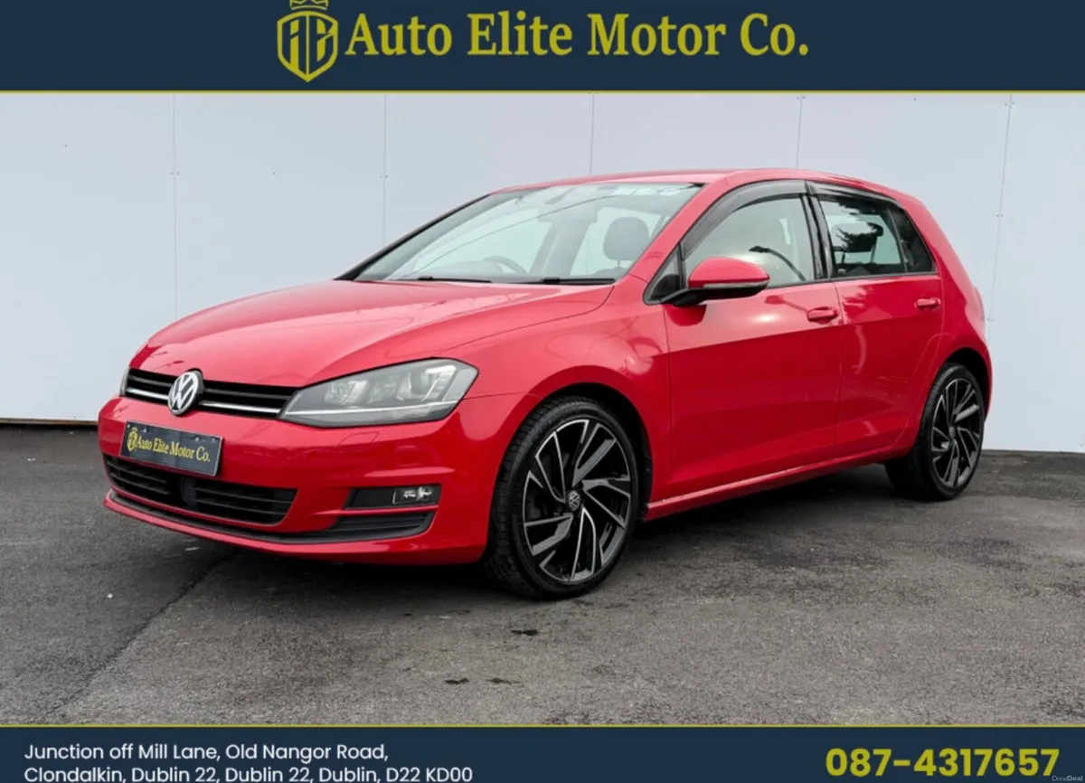 Volkswagen Golf 2014// Auto //Warranty - Image 1