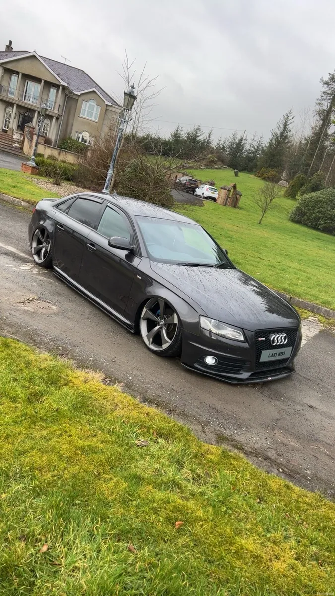 Bagged Audi Sline a4 - Image 1