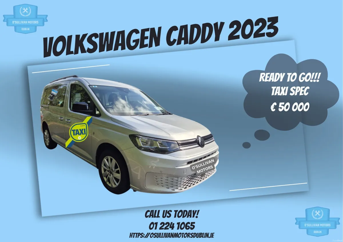 VW CADDY/ 2023/2.0 DIESEL/7 SEATER/AUTO/WAV - Image 1