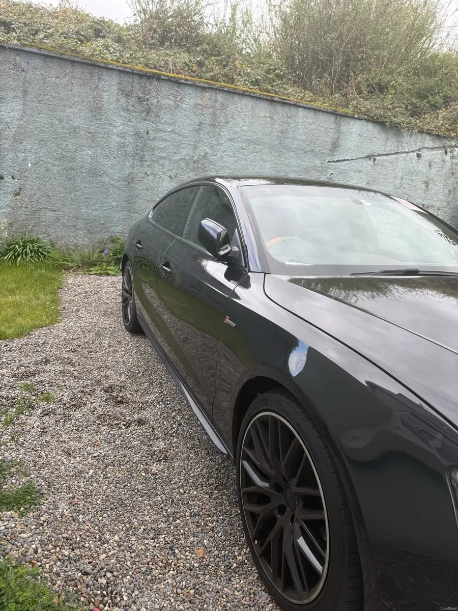 Audi A5 S-line Quatro black 2015 diesel automatic - Image 2