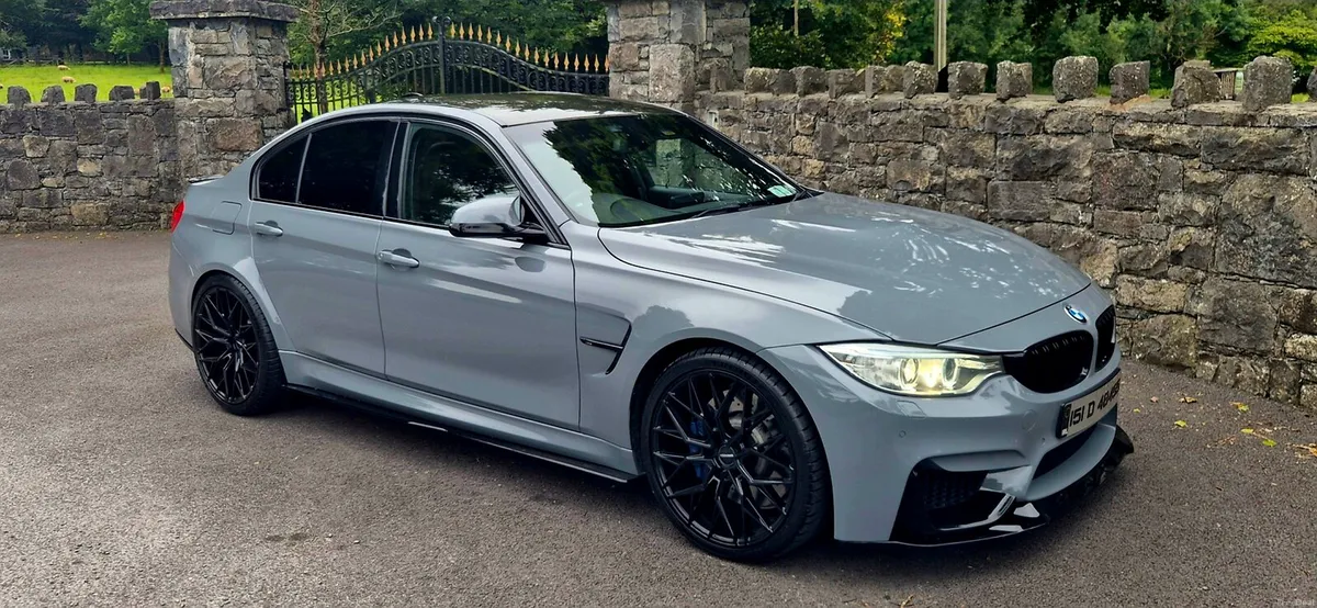 2015 BMW M3 F80 BATTLE SHIP GREY - Image 1